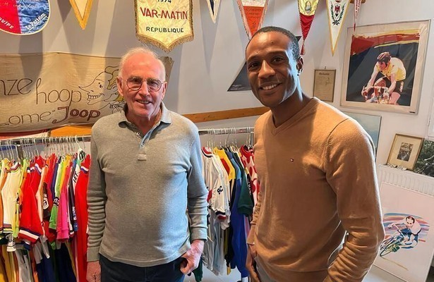 Gregory Sedoc en Joop Zoetemelk