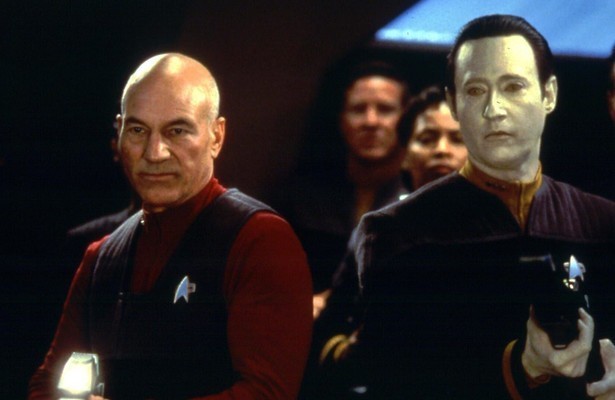Patrick Stewart in Star Trek: First Contact