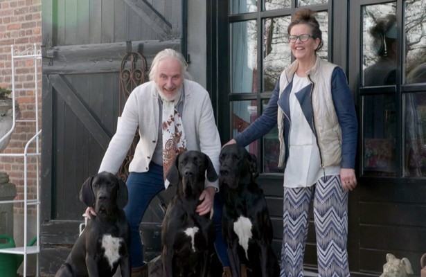 Arne Hak en Nicole des Bouvrie voor Steenrijk Straatarm
