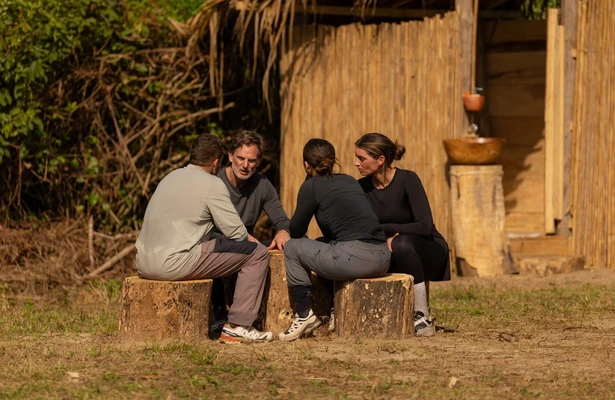 Demi en Frank de Boer in Surive Your Family