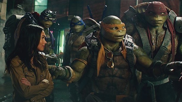 Schildpadden tegen aliens