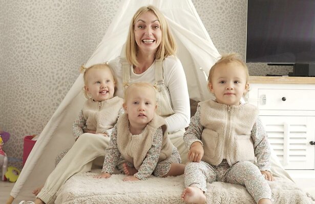 Tatiana met haar dochters