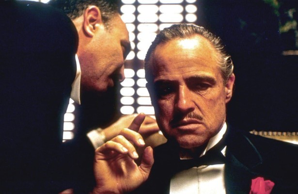 Marlon Brando als Don Vito Corleone in The Godfather