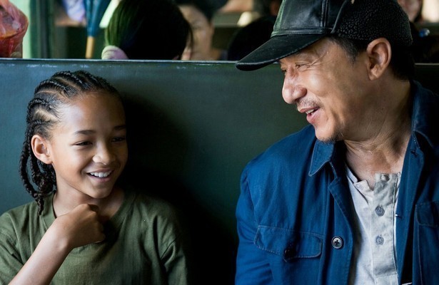 Jaden Smith en Jackie Chan in The Karate Kid