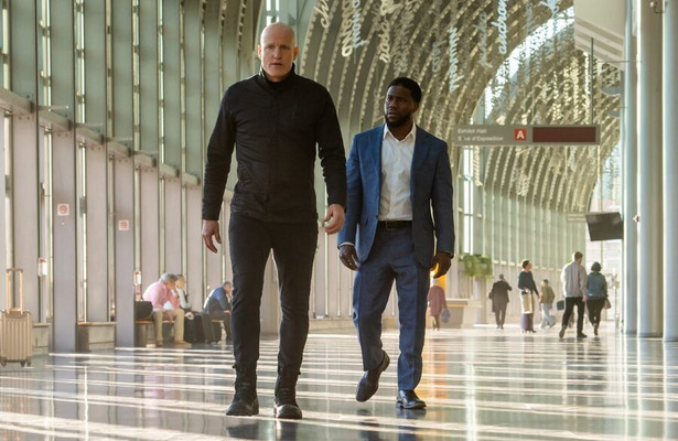 Woody Harrelson en Kevin Hart in The Man from Toronto