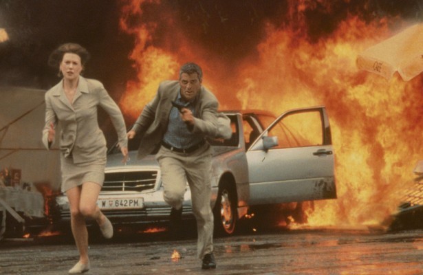 George Clooney en Nicole Kidman in The Peacemaker