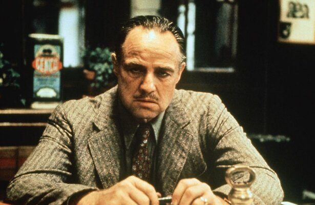 Marlon Brando als Don Vito Corleone in The Godfather