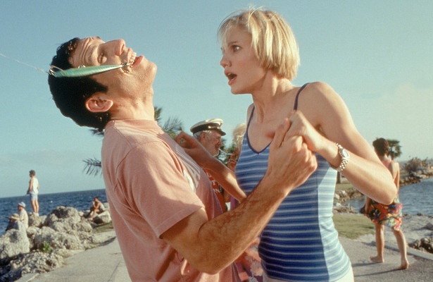 Ben Stiller en Cameron Diaz in There's Something About Mary