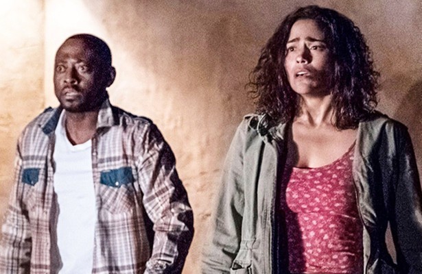 Paula Patton en Omar Epps in Traffik