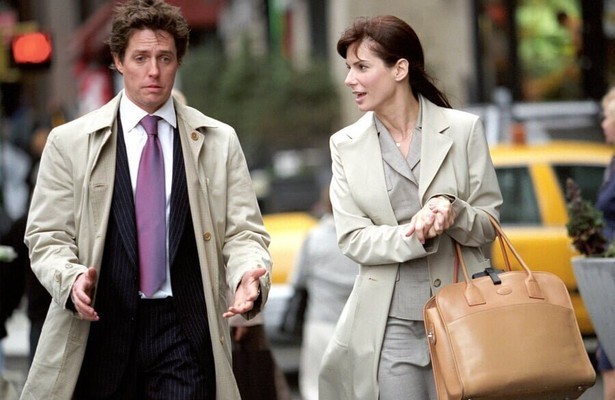 Hugh Grant en Sandra Bullock in Two Weeks Notice