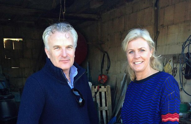 Bob Sikkes en Irene Moors in Verbouwen zonder Grenzen 10 jaar geleden.