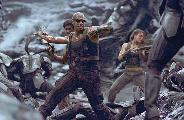 Vin Diesel in Pitch Black