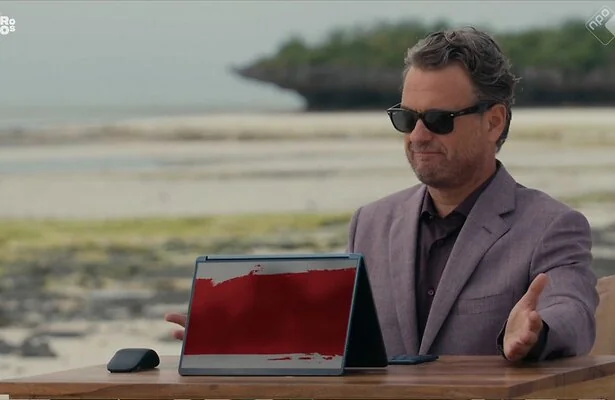 Rik van de Westelaken liet nog één rode scherm zien