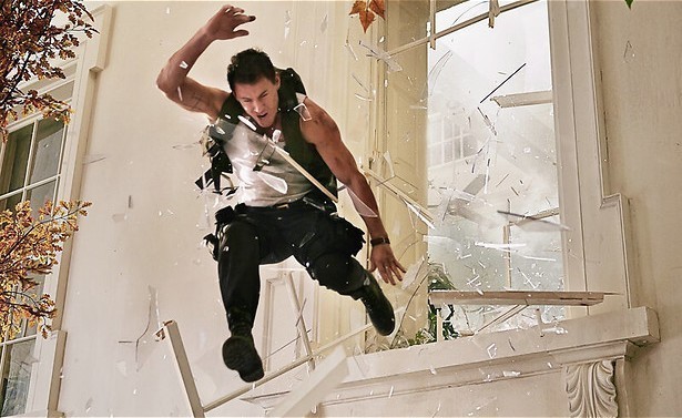 Channing Tatum redt de president