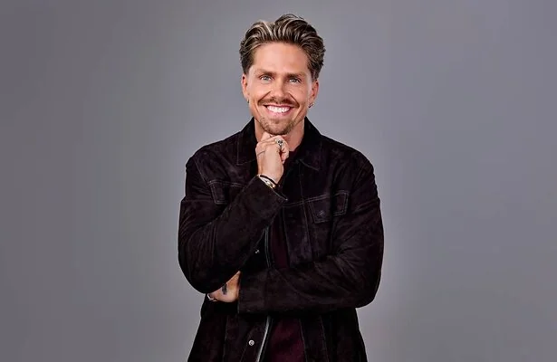 Persfoto André Hazes voor nieuwe realityserie.