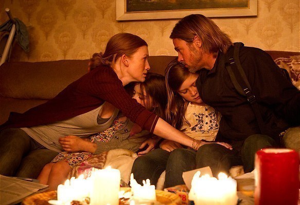 Brad Pitt strijdt tegen bloeddorstige zombies