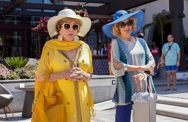 Shirley MacLaine en Jessica Lange in Wild Oats