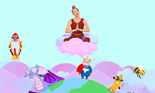 Yoga mee met Roos