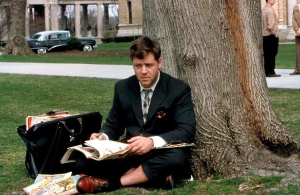 Russell Crowe in A Beautiful Mind