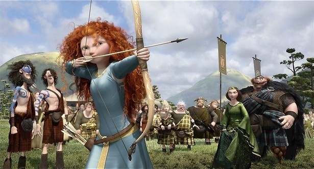 Stoere prinses met vuurrode krullen zorgt voor chaos Brave