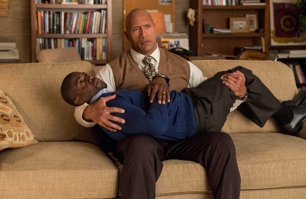 Dwayne Johnson en Kevin Hart in Central Intelligence