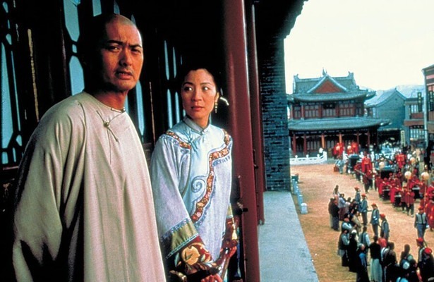 Yun-Fat Chow en Zhang Ziyi in Crouching Tiger, Hidden Dragon