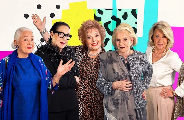 De cast van De Grannies van Amsterdam