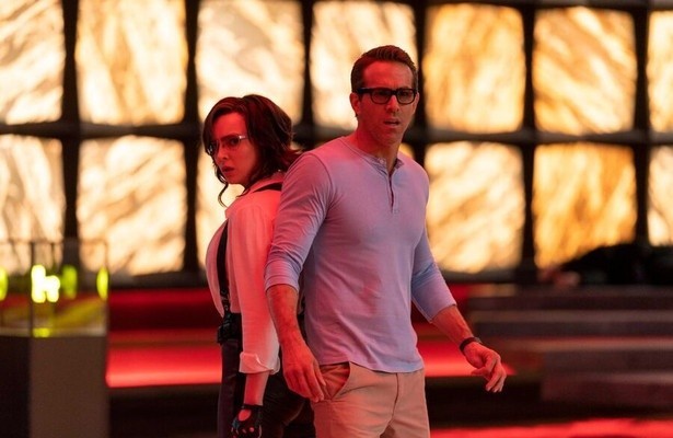 Jodie Comer en Ryan Reynolds in Free Guy