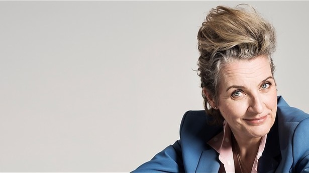 Margriet gaat weer aan tafel