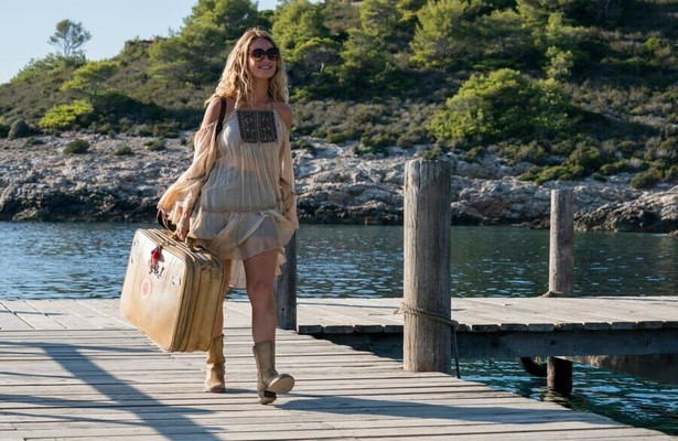 Lily James in Mamma Mia! Here We Go Again