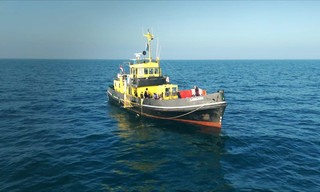 Op zee gebleven