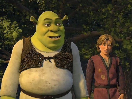 Shrek wil geen koning worden