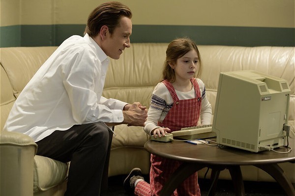Michael Fassbender is Steve Jobs