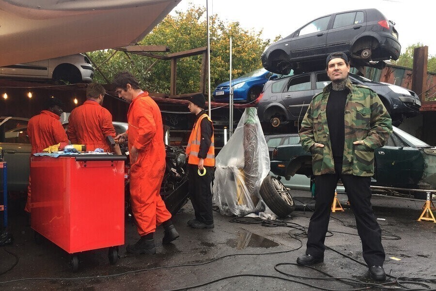 Scrapyard supercar