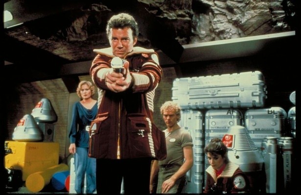 William Shatner in Star Trek II: The Wrath of Khan