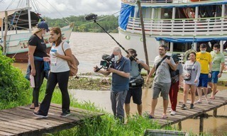 360° Reportage: Das Gerichtsschiff vom Amazonas