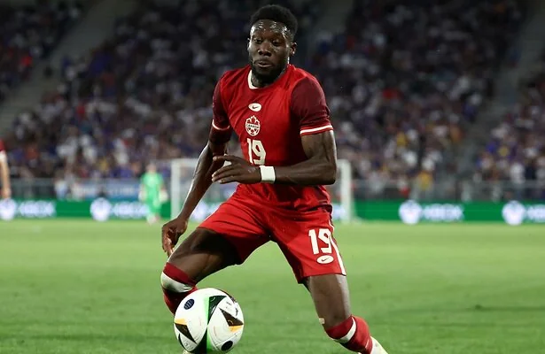 Alphonso Davies van Canada
