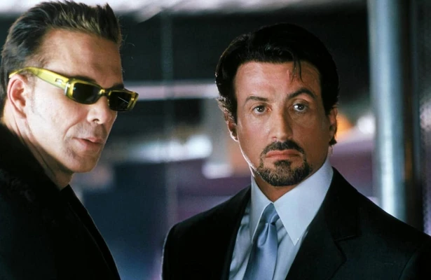Mickey Rourke en Sylvester Stallone in Get Carter
