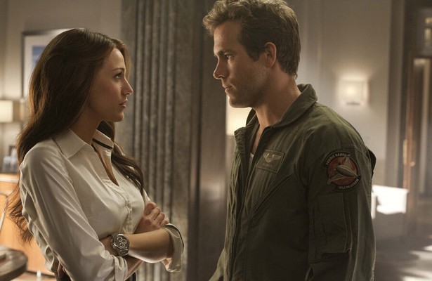 Blake Lively en Ryan Reynolds in Green Lantern