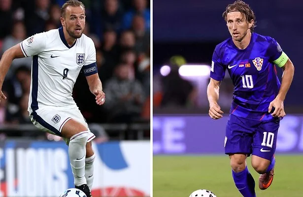 Harry Kane en Luka Modric