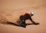 Sandboarding on Dragon Hill