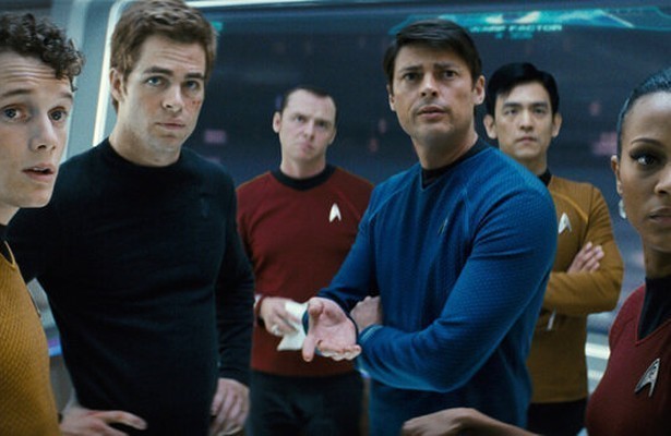 Chris Pine in de ruimte