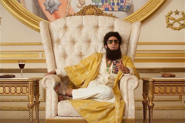 Sacha Baron Cohen is een dictator