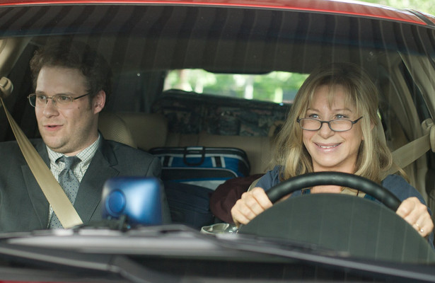 Seth Rogen en Barbra Streisand in The Guilt Trip