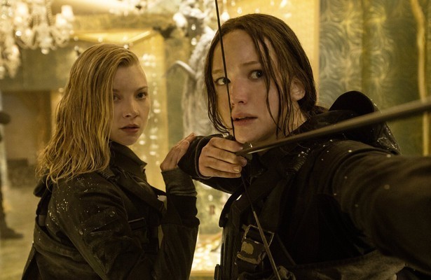 Jennifer Lawrence in The Hunger Games