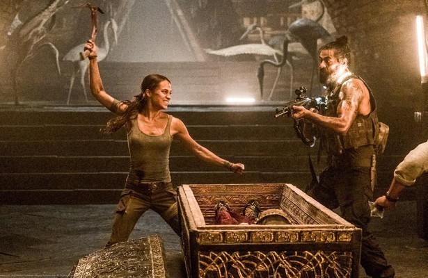 Alicia Vikander in Tomb Raider