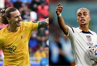 WK voetbal: Verenigde Staten - Australië