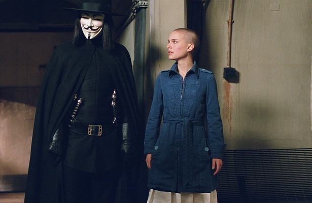 Natalie Portman in V for Vendetta