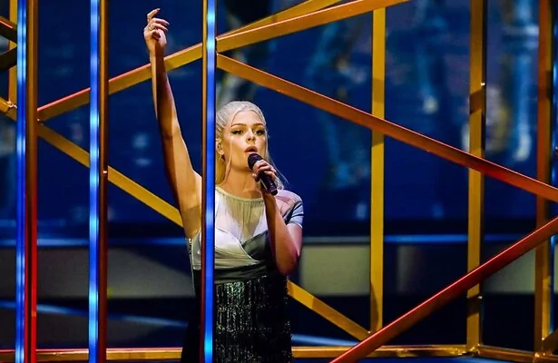 Davina Michelle op het Eurovisie Songfestival