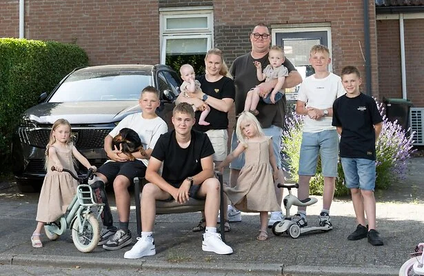 Familie De Lange uit Een Huis Vol